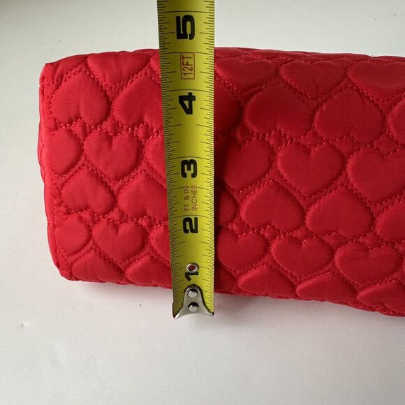 Juicy Couture Travel Red Cosmetic Set Includes 2 Bag & 1 Toiletry Bottle NWT - Picture 7 of 15